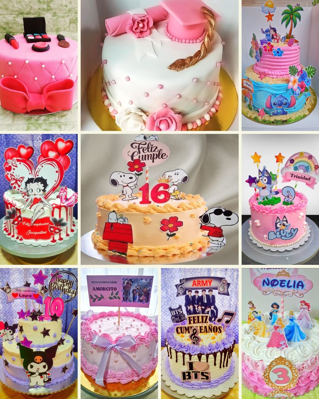 Carta de repostería de Los Hornitos de Pehuén